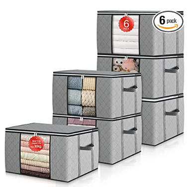 GoMaihe Clothes Storage Bags 60L 90L 120L