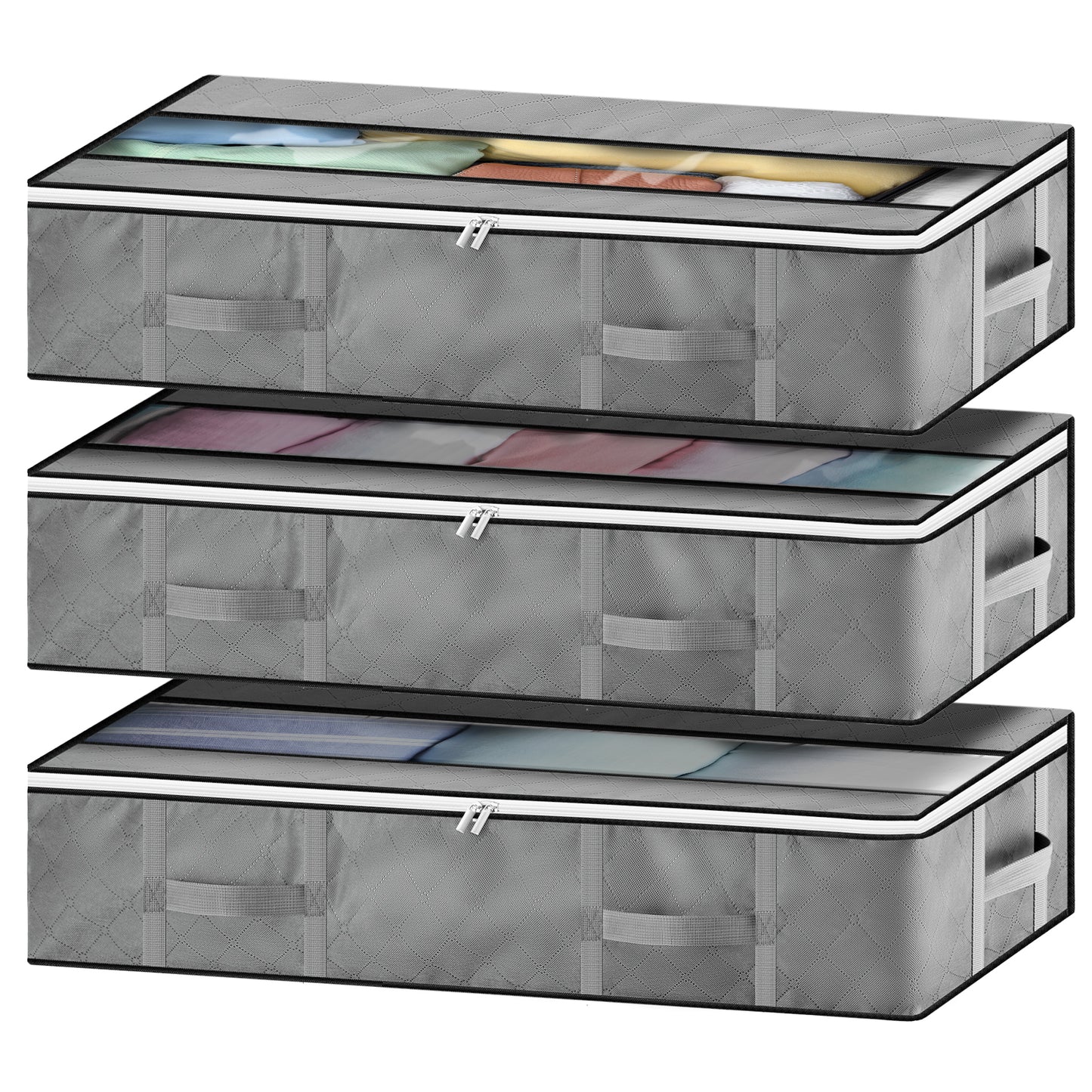 GoMaihe Underbed Storage Bag 3/ 6 Pack