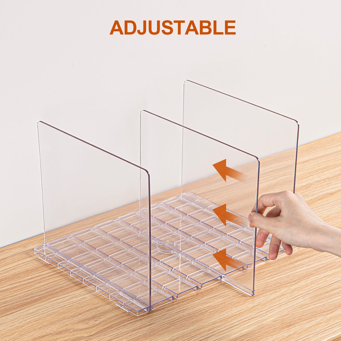 GoMaihe Reusable Shopping Bag Organizer with Adjustable Dividers