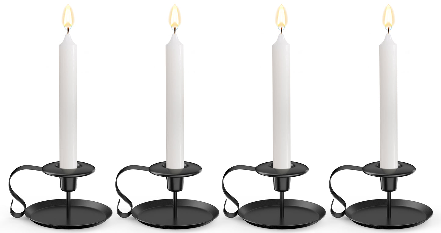 GoMaihe Kerzenständer mit Griff, 4er-Set