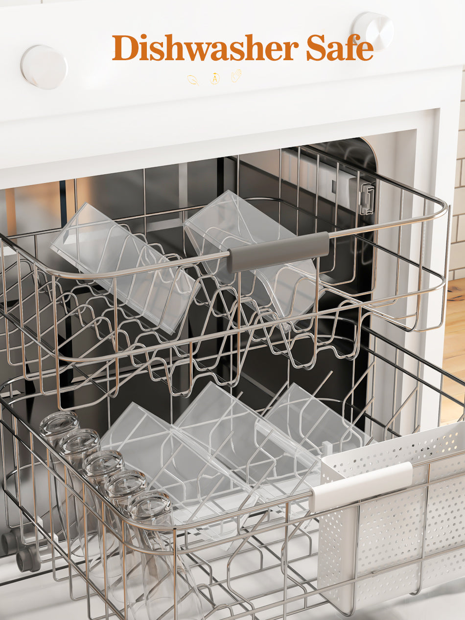 GoMaihe Food Storage Containers with Lids 13 Pack for Kitchen Storage & Organization, BPA Free, Microwave and Freezer Safe
