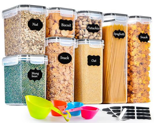 GoMaihe Cereal Storage Containers Set of 8